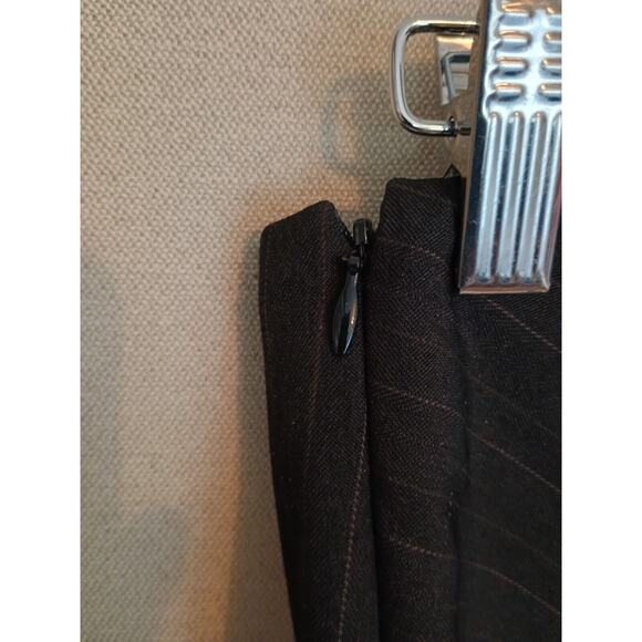 Erica Rose Handmade Los Angles Skirt Womens 6 Black Patchwork Twee Flare Mini - Picture 12 of 13